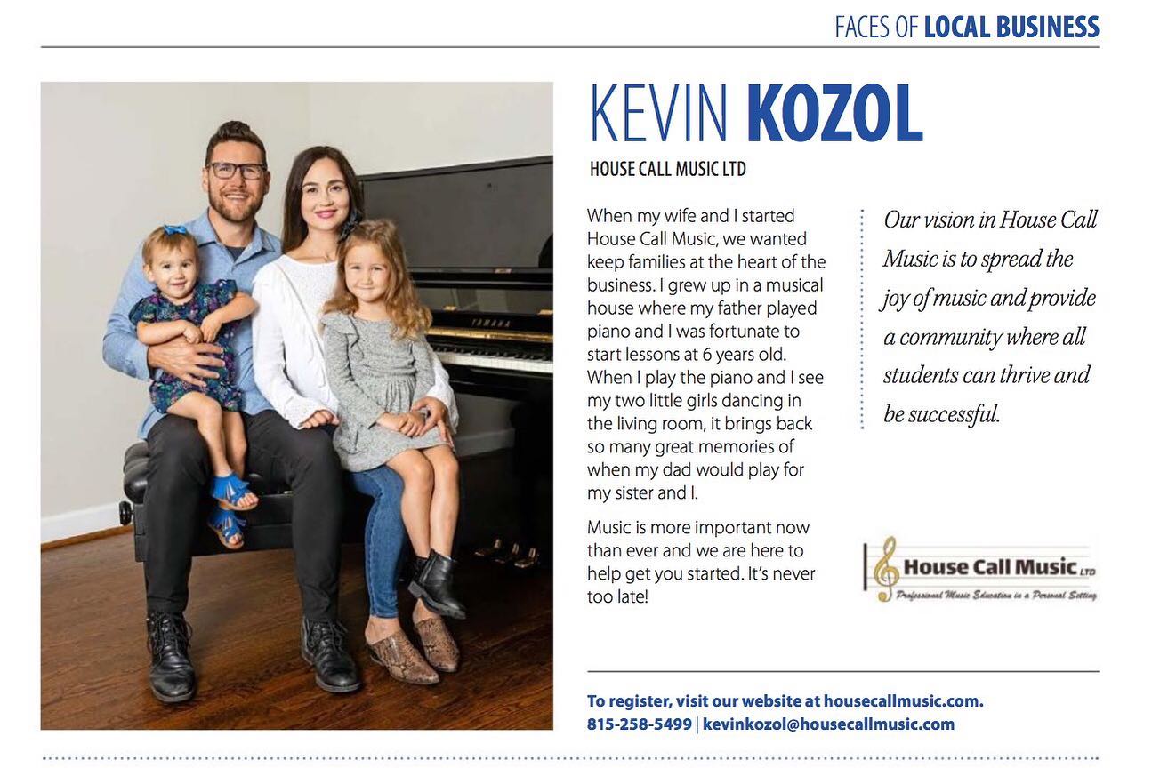 Kevin Kozol and his family